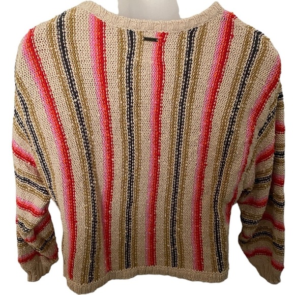 BILLABONG Striped Sweater Women L Large - Picture 2 of 4